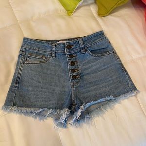 Just USA Denim Cut Off Shorts Size XS